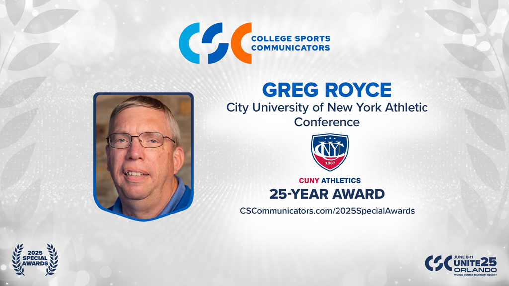 2025 Special Awards Salute: Greg Royce - 25-Year Award